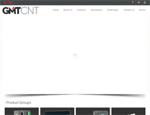 Tablet Screenshot of gmtcontrol.com